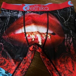 Ethika Candy Red Lipstick New Boxer Briefs Multicolored Men’s Underwear!